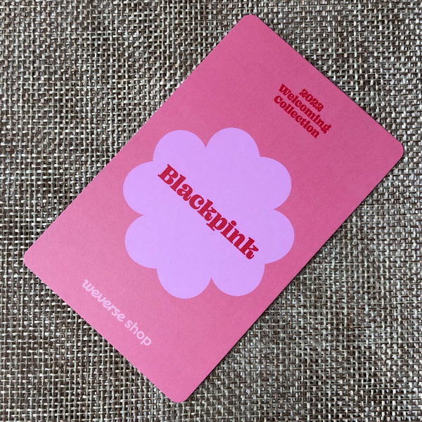 BLACKPINK ROSE [2022 Welcoming Collection Weverse POB] Official Photocard / Gift