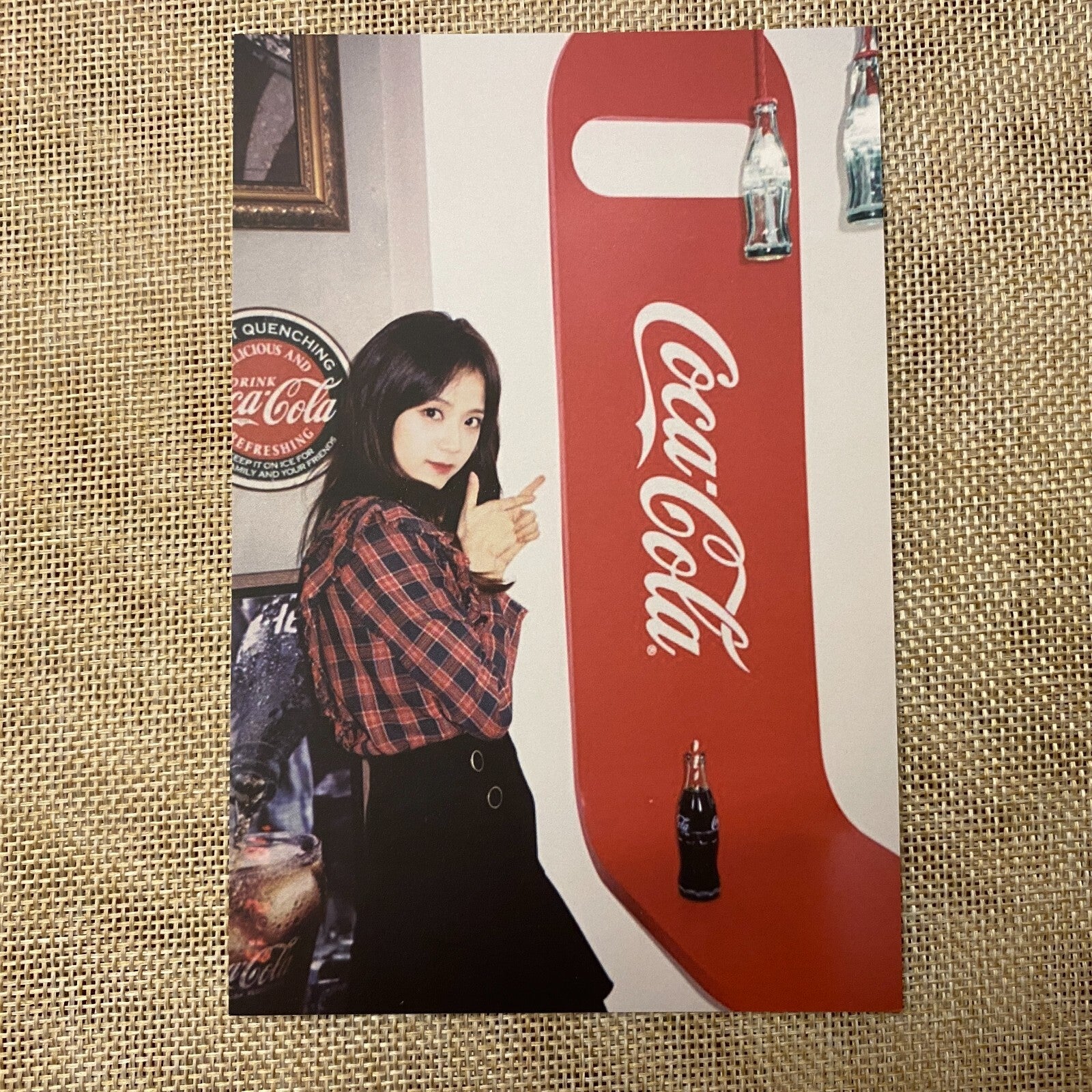BLACKPINK JISOO #4 [Fanclub BLINK 1st Membership] Official Postcard Photo / Gift