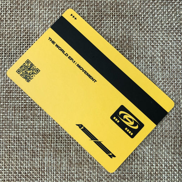 ATEEZ SEONGHWA [THE WORLD EP.1 : MOVEMENT] Official ID Photocard, Diary / Gift