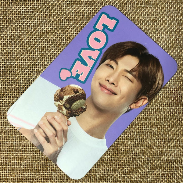 BTS RM [ Baskin Robbins Promo ] Official Limited Photocard / New / Gift
