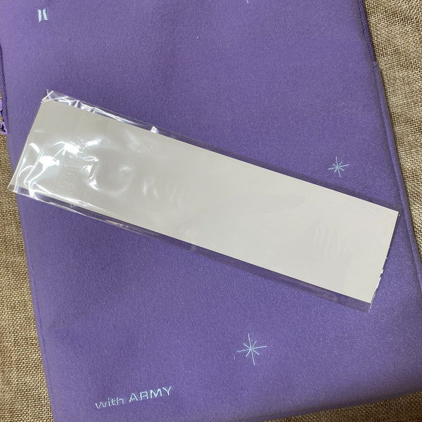 BTS GROUP [ Winter Package 2021 ] Pouch + Wappen (7) / New, Rare / Gift