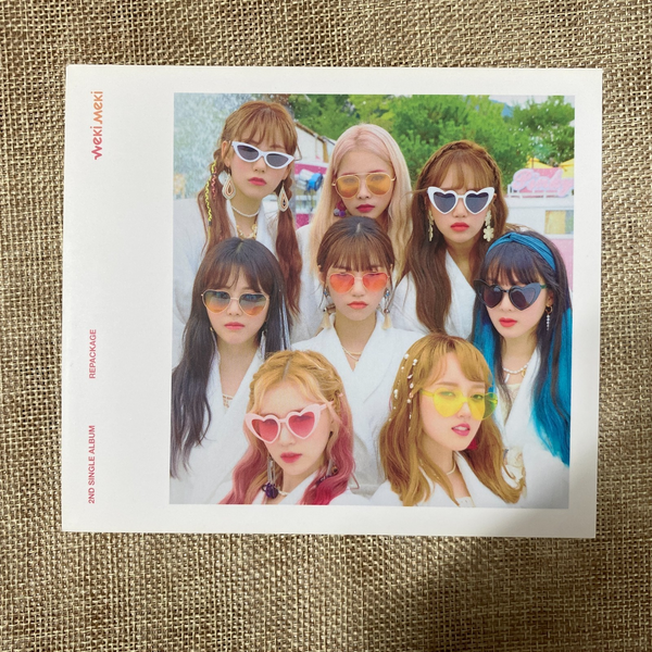 WEKI MEKI All Member SIGNED Promo Album Autographed Full Set [ WEEK END ] +Gift