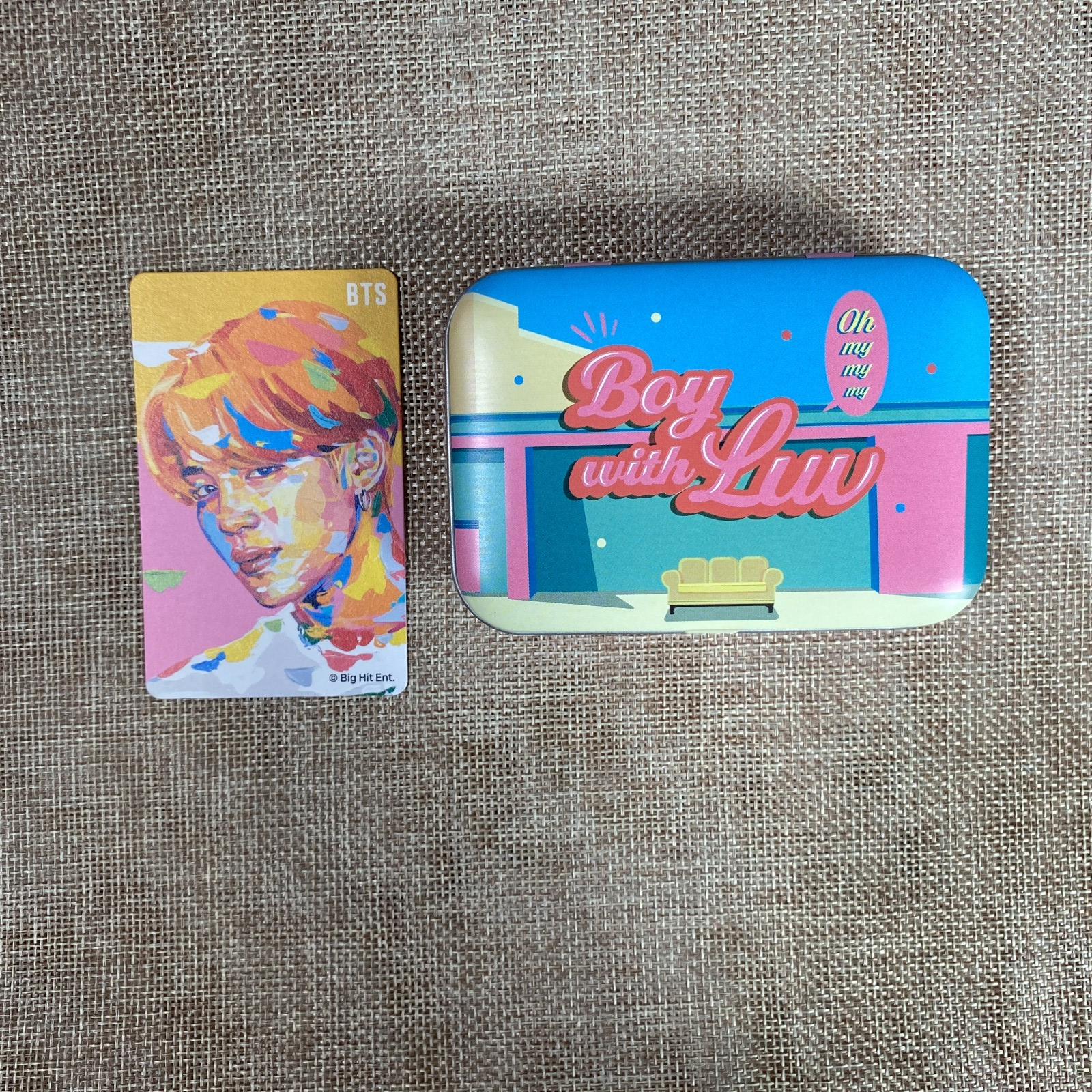 BTS Persona [ BTS X MTPR Lens ] Official Lens Case + JIMIN Photocard /New/ Gift