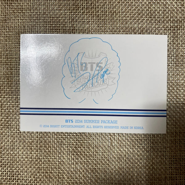 BTS J-HOPE [ Summer Package 2014 ] Official Photocard / New, Ultra Rare / Gift