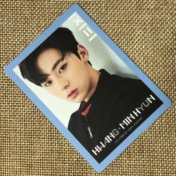 WANNA ONE HWANG MINHYUN [ TO BE ONE ] Official Photocard, Sky ver. / New / Gift