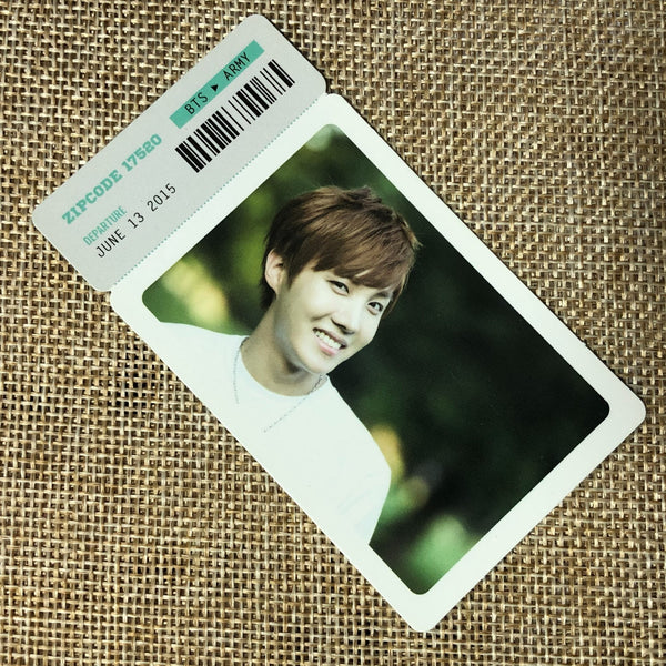 BTS J-HOPE [2nd Muster 17520] Official Photocard Photo Ticket / New, Rare / Gift