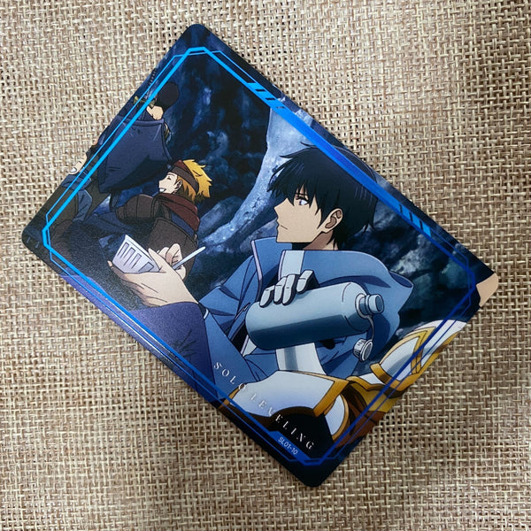 Solo Leveling SL01-10 / Double Rare (1pc)  Sung Jin-woo Webtoon Trading Card /