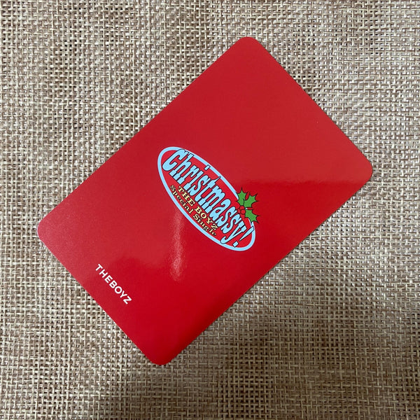 THE BOYZ SANGYEON [Christmassy! MD Sticker Pack] Official Photocard / New / Gift