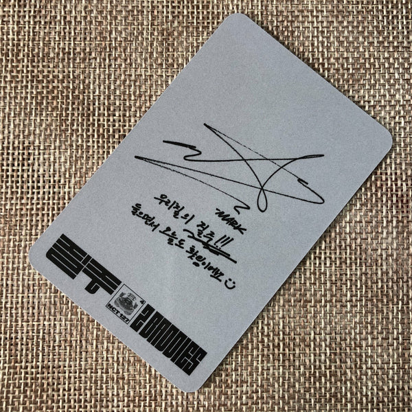NCT 127 MARK [ BADDIES ] Official Photocard, Korea Ver / New / Gift