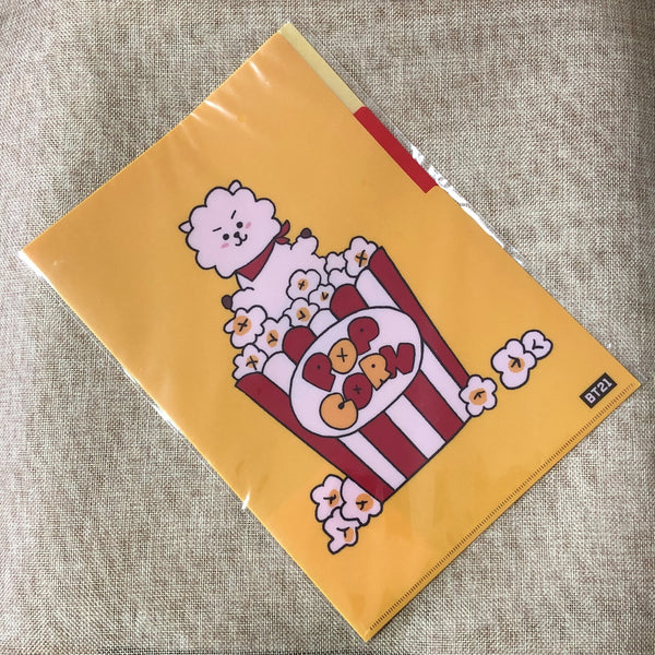 BTS [ BT21 RJ ] Official 2 Pockets File Folder / Goods / New / Gift