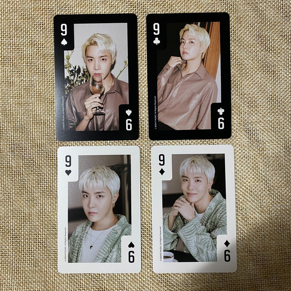 BTS J-HOPE [Global FC ARMY Membership Kit 9th] Trump Photocard Set / New, Rare