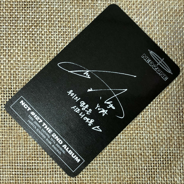 NCT 127 YUTA [ NEO ZONE ] Official Photocard, 2nd Album KIHNO Ver / New / Gift