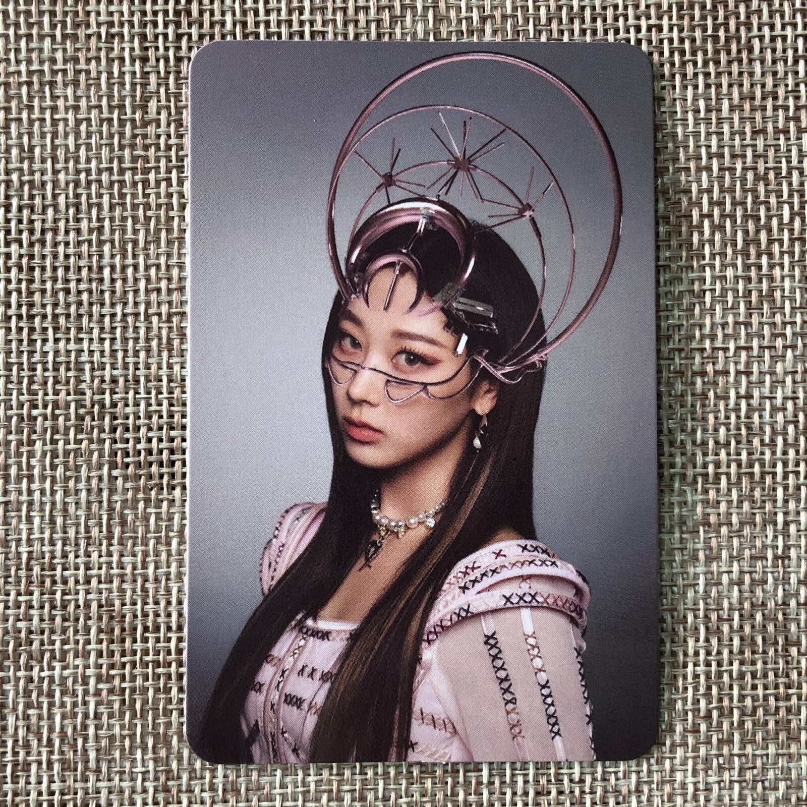 AESPA GISELLE [ SAVAGE ] Official AR Clip Photocard, P.O.S Ver. / New / Gift