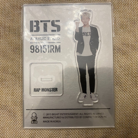 BTS RM [ 2nd Muster 17520 98151 ] Official Acrylic Stand / New / Gift