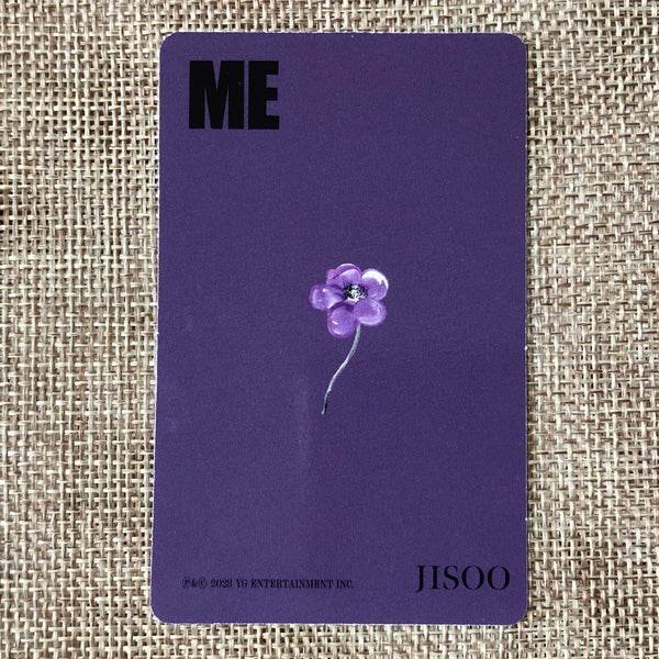 BLACKPINK JISOO [ ME ] Official Photocard, Solo 1st Single Tag Ver. / New / Gift