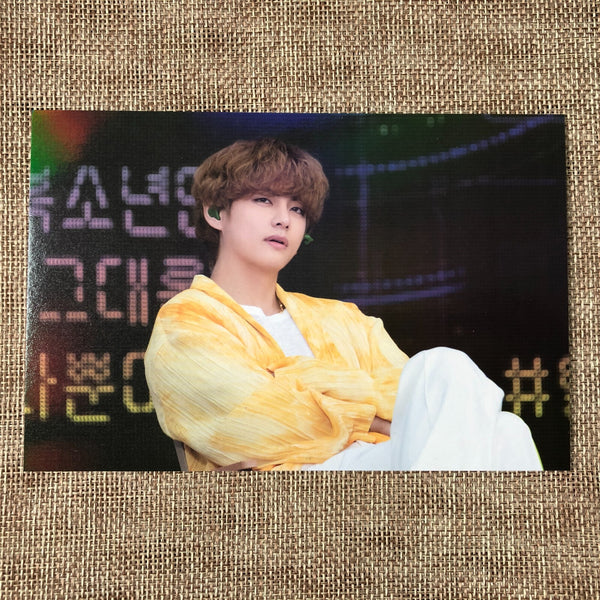 BTS V TAEHYUNG [ 2021 Muster SOWOOZOO ] Official Hologram Postcard / New / Gift
