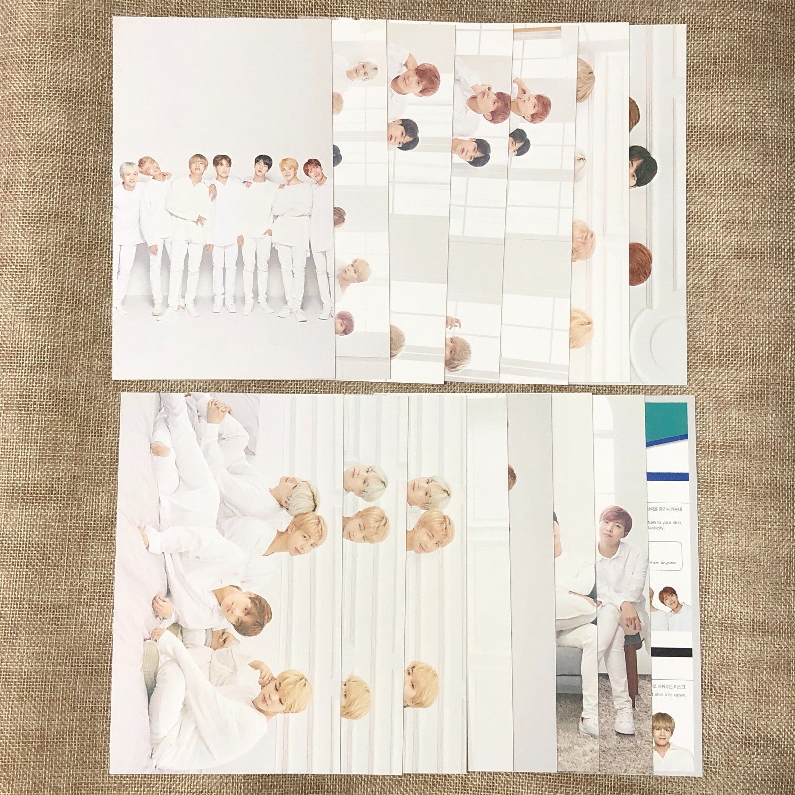 BTS GROUP #2 [ BTS X MEDIHEAL ] Official Postcard Full SET of 14 / New / Gift