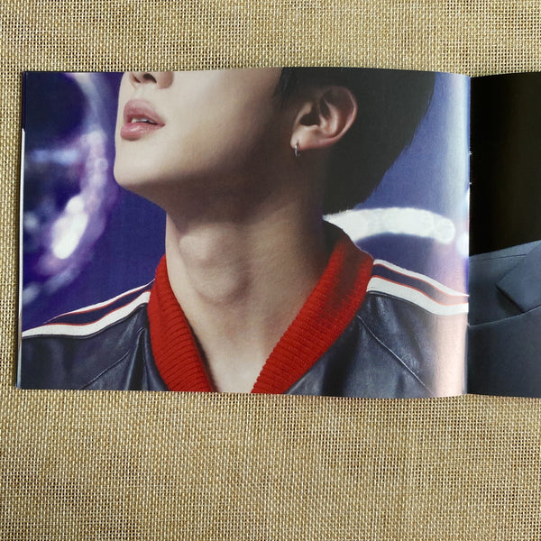 BTS JIN [ POINT BOOK Exhibition 16 page ] COLOR GREETING OF JIN, 18x13 cm / Gift