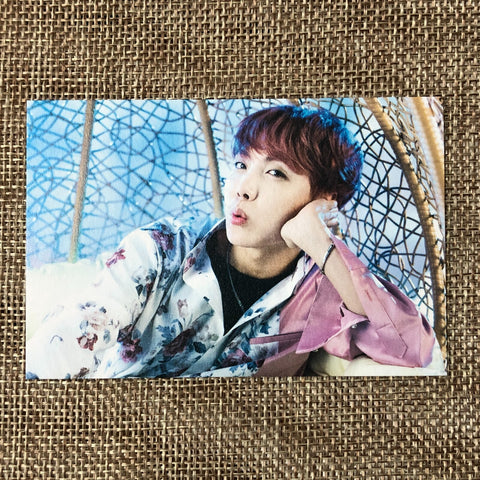 BTS J-HOPE 6/8 [The Wings Tour 2017 Live Trilogy] Official Mini Photocard / Gift