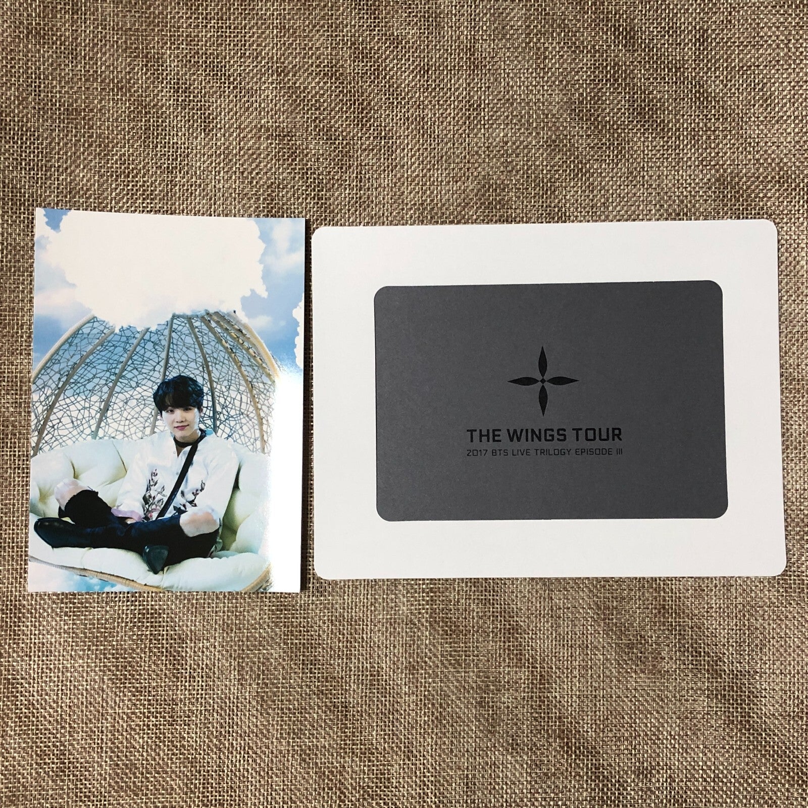 BTS SUGA [ The Wings Tour Trilogy ] Official Photo Frame Set / New / Gift