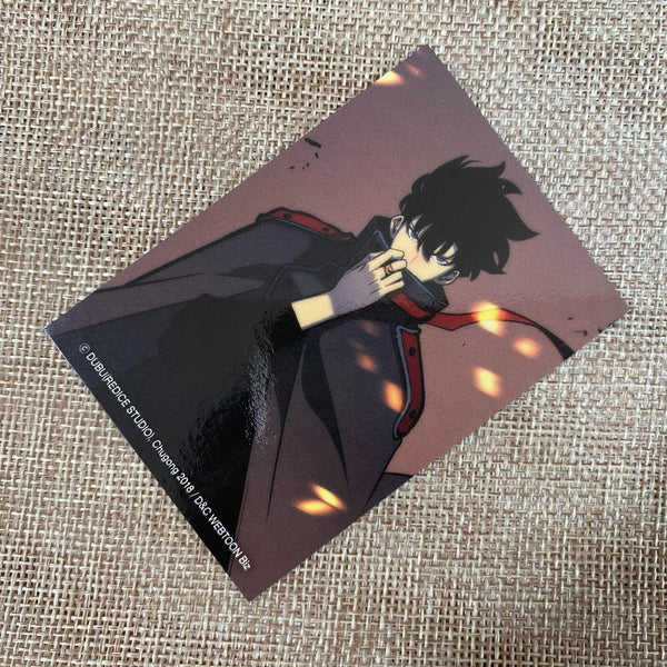 Korean Webtoon Solo Leveling Sung Jin-woo #3 / Bonus PC First Ed. Rare Card / Ne