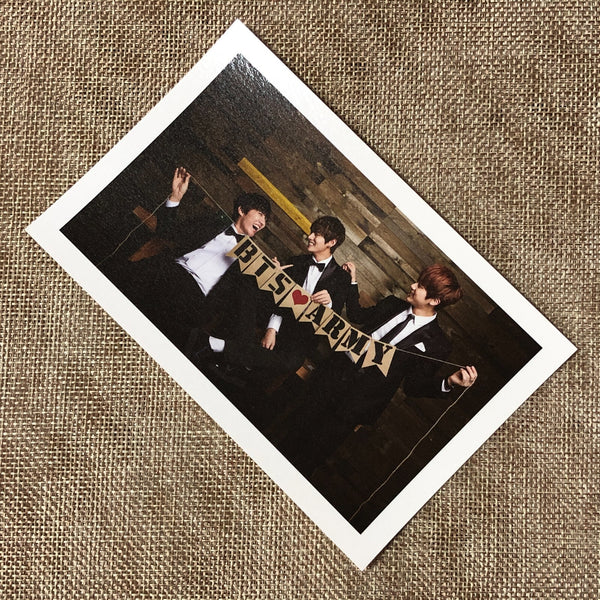BTS UNIT #2 [GLOBAL OFFICIAL FANCLUB 2nd ARMY MEMBERSHIP KIT] Postcard / Gift