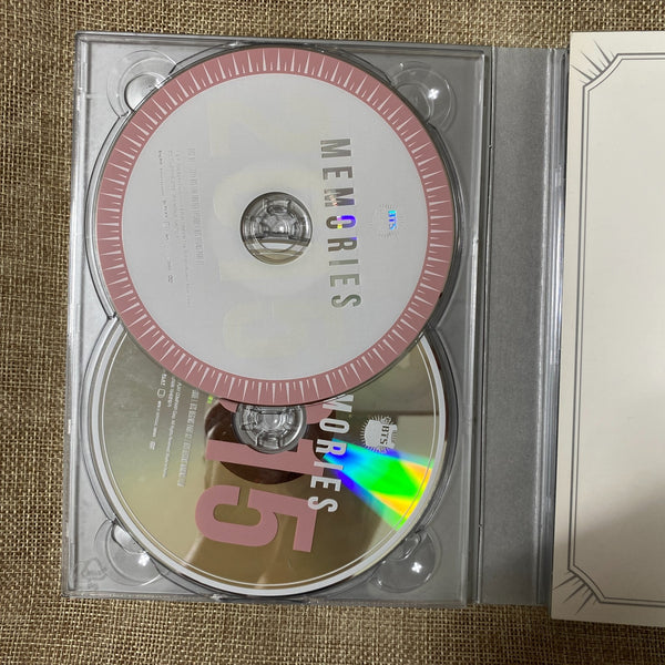 BTS [ Memories of 2015 ] Official DVD All / EN, CH, KR + Photobook / Used /GFT