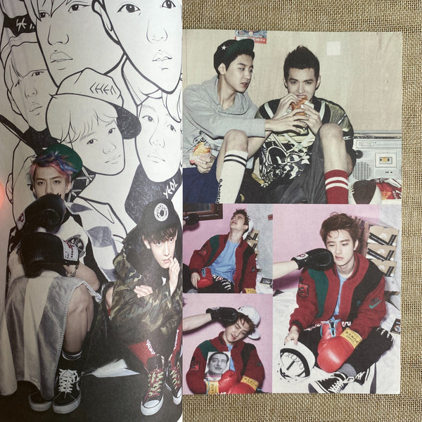 EXO GROUP [ XOXO ] Photobook + CD, 1st Album KISS Ver. Korean / New, Rare / Gift