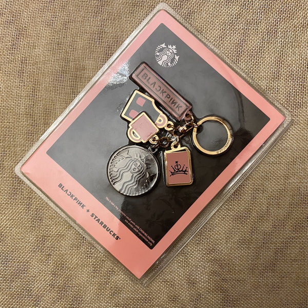BLACKPINK [ Blackpink X Starbucks Limited ] Official Keychain / New, Rare / Gift
