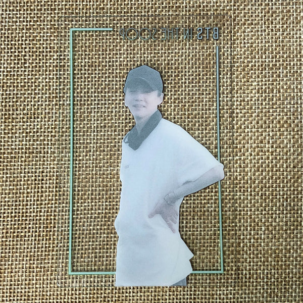 BTS SUGA [ IN THE SOOP Early Bird ] Official Transparent Photocard / New / Gift