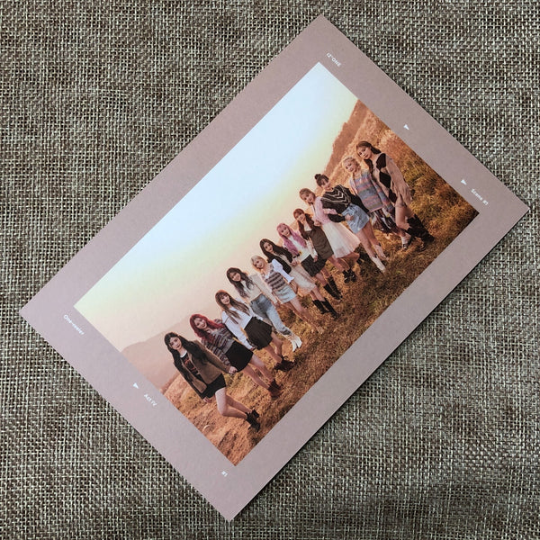 IZ*ONE HITOMI [ One-reeler / Act IV ] Official Cover Postcard / New / Gift