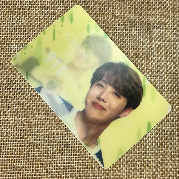 BTS J-HOPE [ Chilsung Cider ] Official Lenticular Photocard / New, Rare / Gift