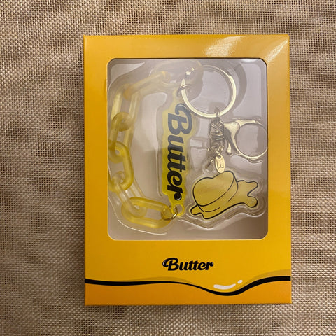 BTS [Butter Collection MD] Official Acrylic Keyring Key Holder / New, Rare /+G