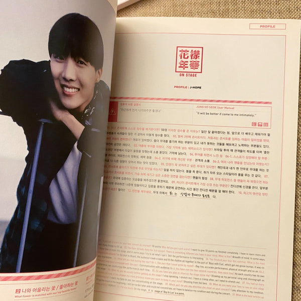 BTS [HYYH Live On Stage 2015] Official Program Book Photobook / New, Rare / Gift