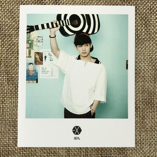 EXO CHEN [Coex Atrium SUM] Official Polaroid Photocard Set, Postcard / Gift