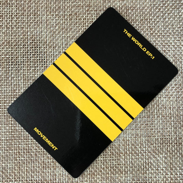 ATEEZ YUNHO [THE WORLD EP.1 : MOVEMENT] Official Photocard, Diary Limited / Gift