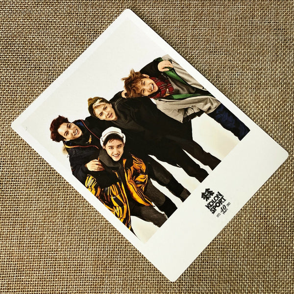 EXO GROUP #1 [ KOLON Sport ] Official Polaroid Photocard, EXO K M / New / Gift