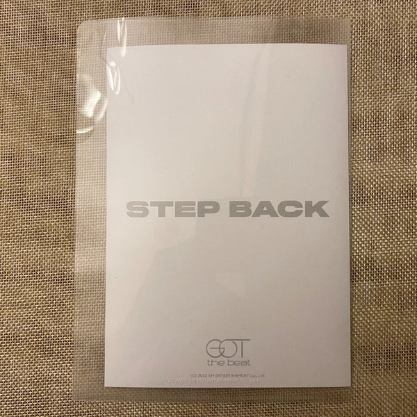 AESPA KARINA [ GOT the Beat Step Back ] Official Photocard Postcard / New / Gift