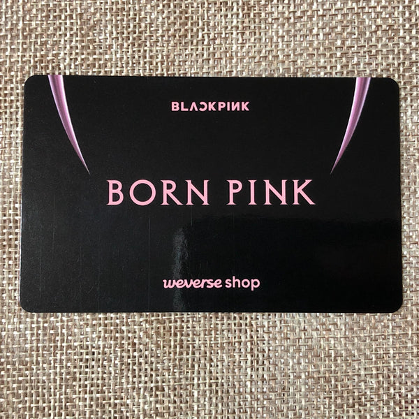BLACKPINK LISA #2 [ Born Pink ] Official Photocard, WEVERSE POB / New / Gift