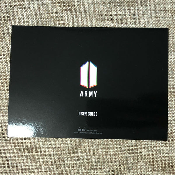 BTS [Fanclub ARMY 6th Membership Kit] Official User Guide Postcard / New / Gift