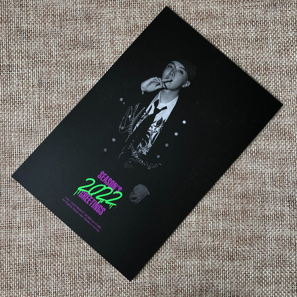 BTS J-HOPE [ 2022 Season's Greetings ] Official Postcard / New / Gift