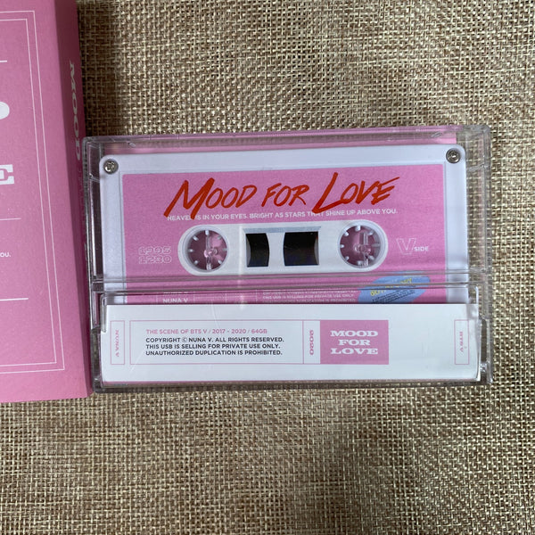 BTS V Taehyung [ Mood For Love Exhibition ] Video Collection USB/ New, Rare/ GFT