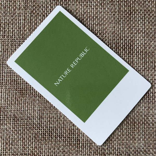 EXO XIUMIN [Nature Republic] Official Limited Photocard, EXO-K / New, Rare /+G
