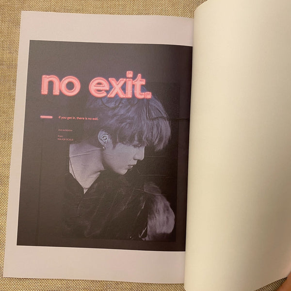 BTS SUGA [No Exit Exhibition] Photobook Major Scale, 48 pg 21x29cm / New / Gift