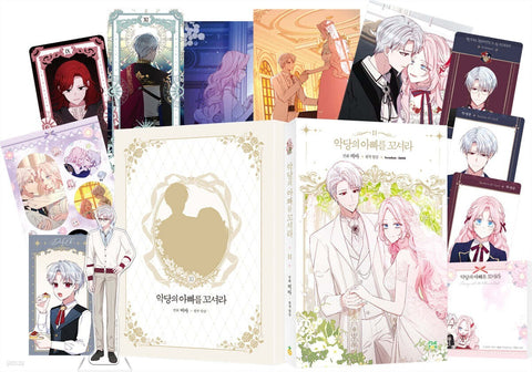 Flirting with The Villain's Dad Vol 11 Limited / Korean Webtoon Book Manga /+G