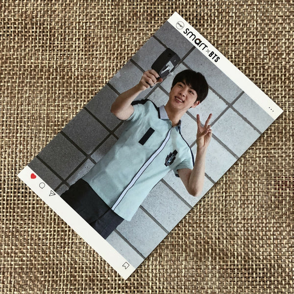 BTS JIN #1 [ BTS X Smart Uniform ] Official Photocard / New, Rare / Gift