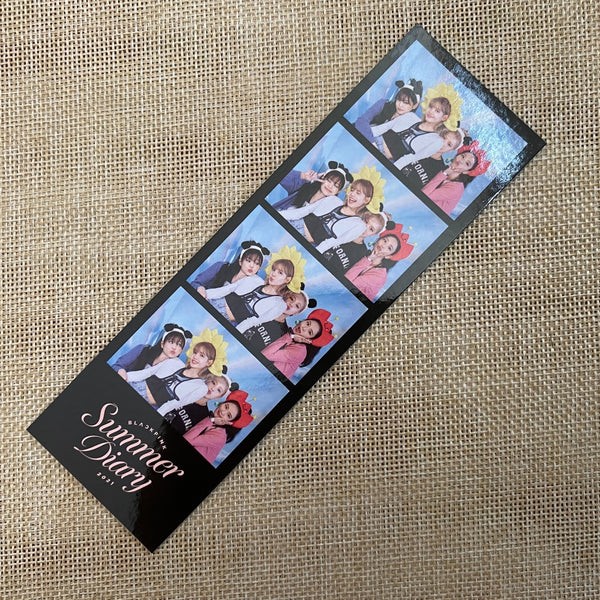 BLACKPINK GROUP [ 2021 Summer Diary ] Official 4cut Photo Photocard / New / Gift
