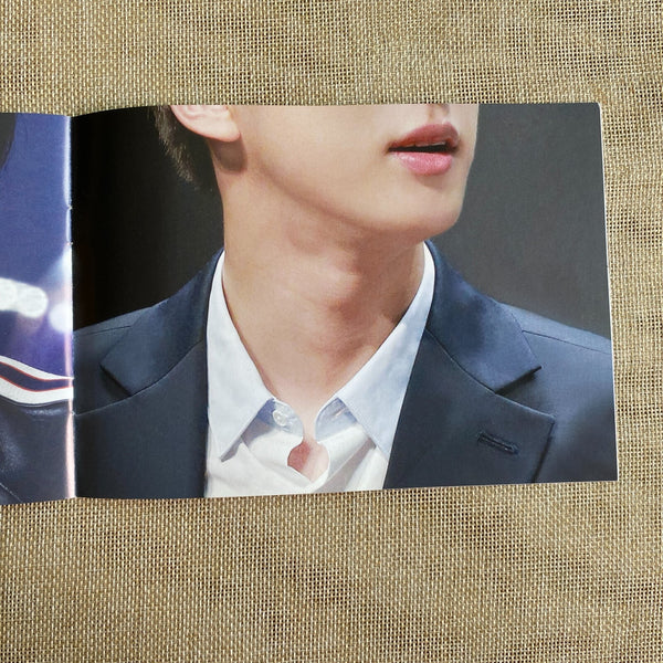 BTS JIN [ POINT BOOK Exhibition 16 page ] COLOR GREETING OF JIN, 18x13 cm / Gift