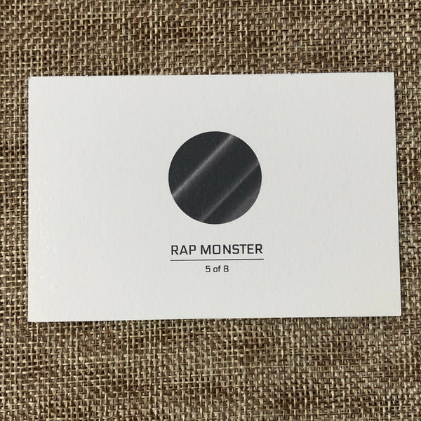 BTS RM 5/8 [The Wings Tour 2017 Live Trilogy] Official Mini Photocard / Gift