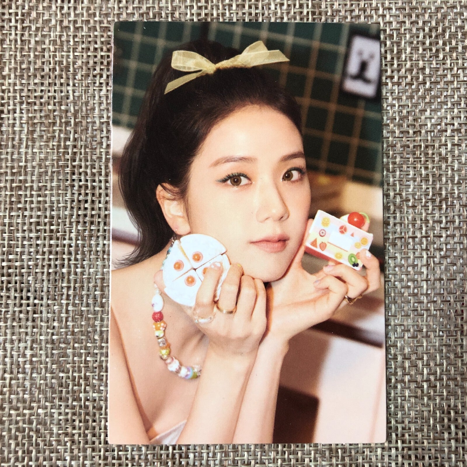 BLACKPINK JISOO [ 2021 SUMMER DIARY ] Official Photocard / New / Gift